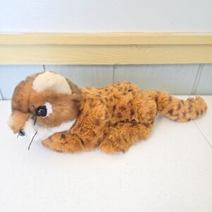 Discovery Channel Realistic Baby Cub 16" Plush Leopard Cheetah 1999 Toy Vintage